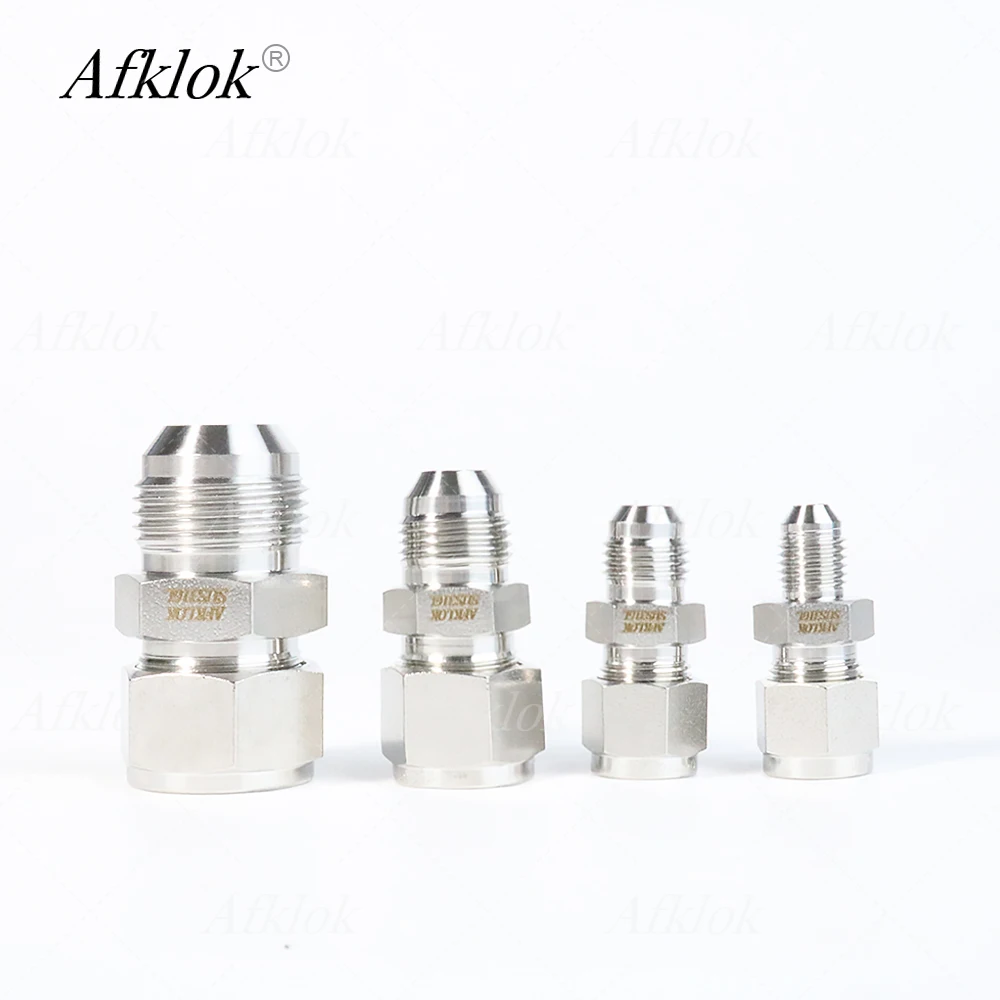 AN Union Stainless Steel 316L 1/4in~3/4in Ferrule for Tube Flare 3000psi OEM ODM Pipe Fittings