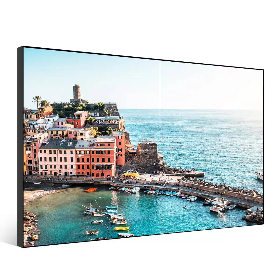 46 55 inch Indoor narrow bezel videowall 2K 4K HD 4x4 splicing screen lcd video wall