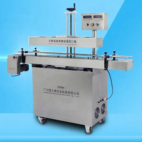 custom Vitamin bottle mask aluminum paper Cup Filling Sealing Machine foil express machine Bottle foil sealer