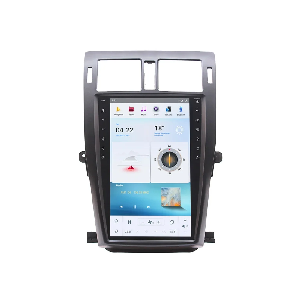 Toyota Android11 13.6inch Car Android Touch Screen GPS Stereo Radio Navigation System Video Car DVD Player for 2010-2013 Crown
