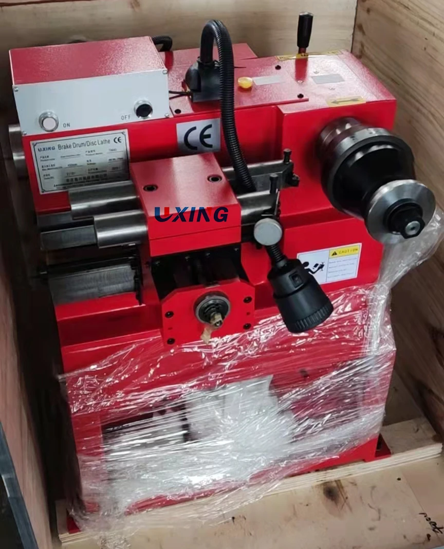 high quality T8445 T8445A brake disc and drum cutting lathe machine for car manufacturer