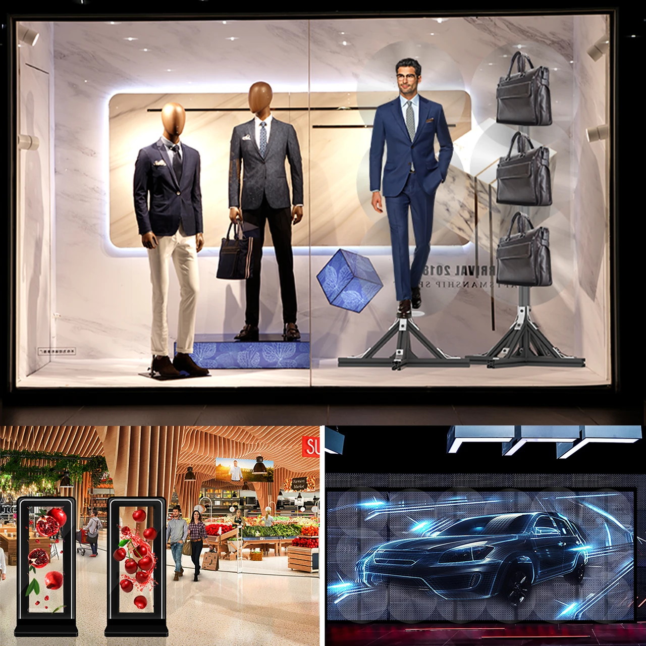 Factory Direct Support Custom 3D Holographic Displays Can Be Used for Trade Shows to Enhance Corporate Influence