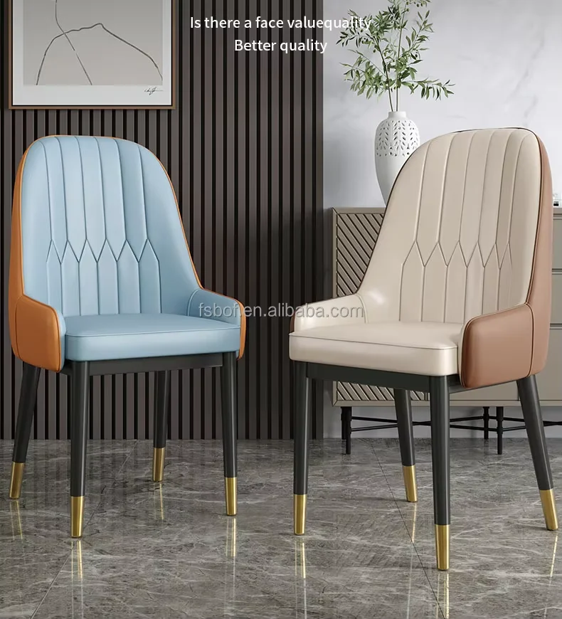 cheaper luxury metal chairs simple design orange tubular metal dining chair