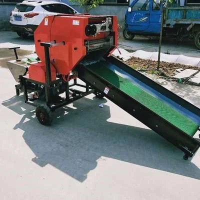 
baler silage machine Corn silage mini round bale wrapping machine for dairy farm silage baler wrapper 