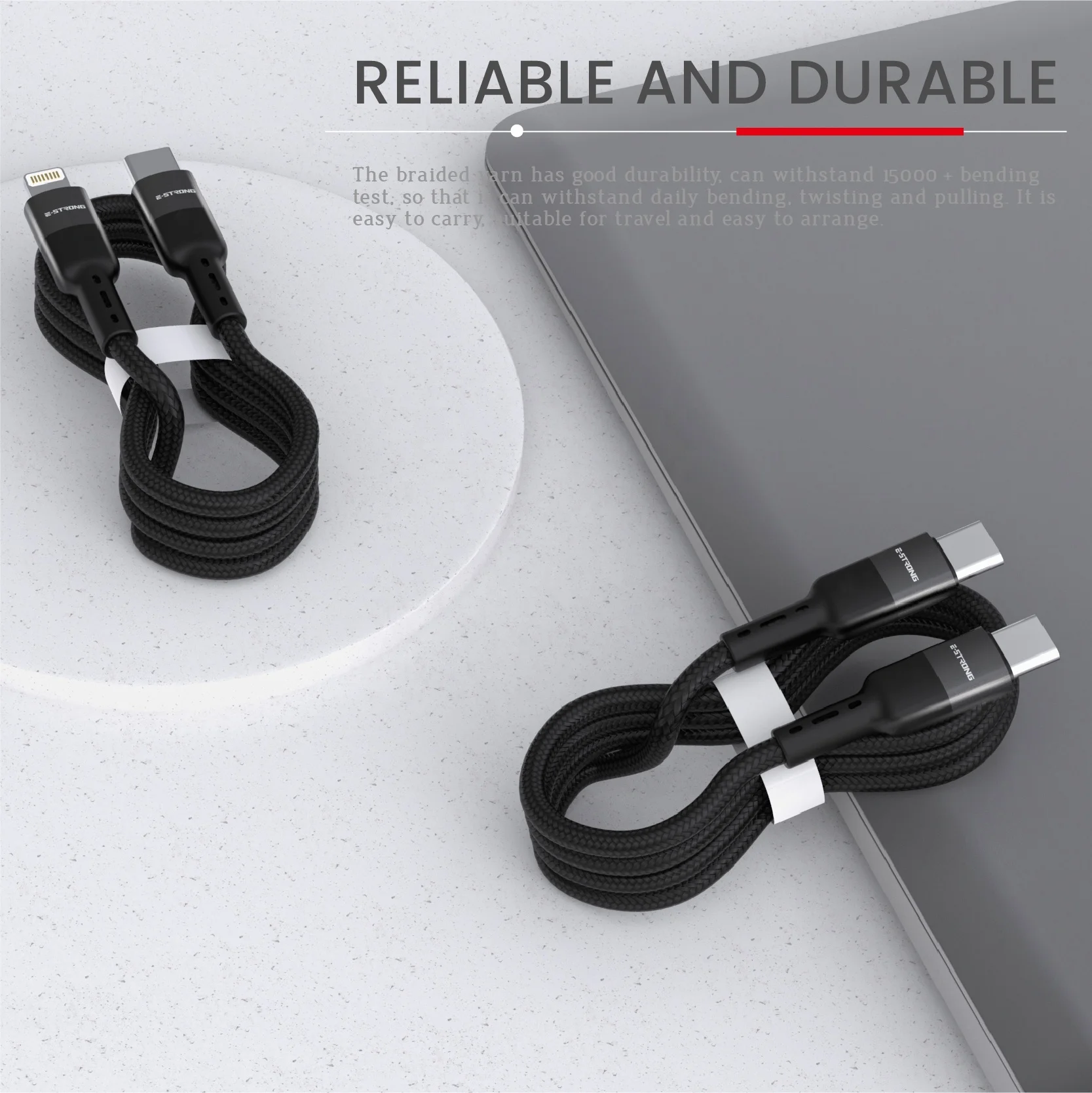 Pd 20 Вт оригинальный зарядный кабель Usb Type C к Lightning 1 м 2 3 Быстрая зарядка для type c