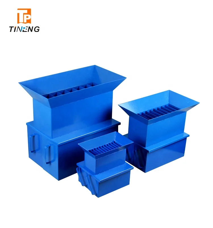 Soil steel riffle boxes(sample dividers)