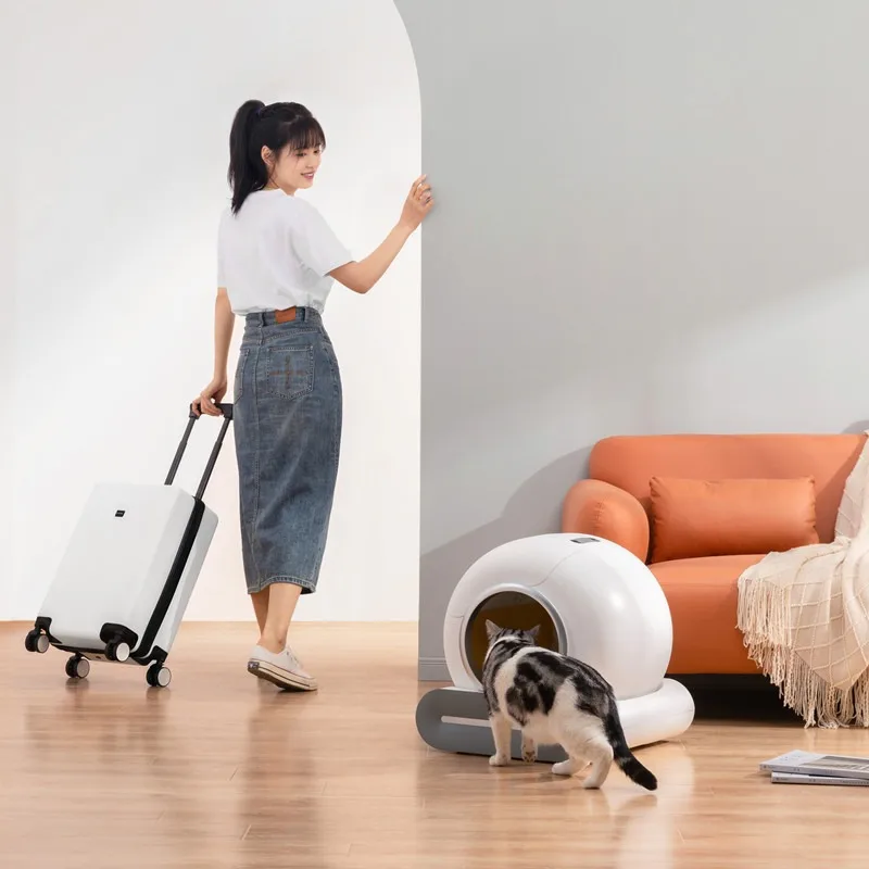 Cat Toilet Smart Cat Litter Box WiFi Connection APP Control Self Cleaning Ultra-quiet Automatic