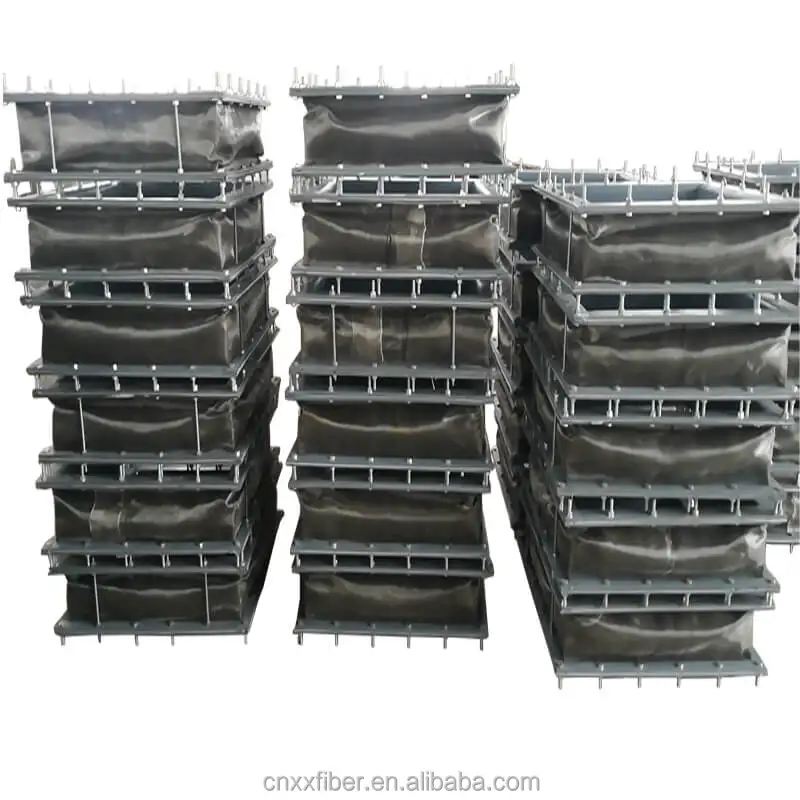 Chinese provider Boiler Flue Expansion Fabric Joint Coated Fiberglass Fabric Fan Soft Connection