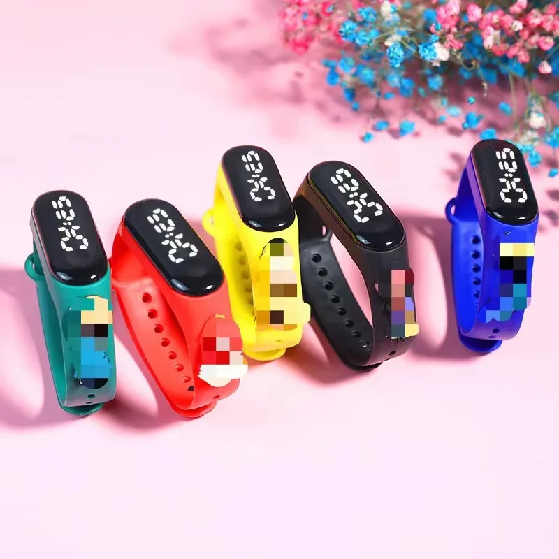 Fashion Sport Silicone Bracelet Kids Children Watches Led Digital Watch  Wholesale Watches For Boy Girls