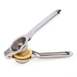 Stainless Steel Metal Squeezer Hand Pressure Juicer Aluminum Alloy Citrus Press Manual Juice For Kitchen Fruit Orange Lemon