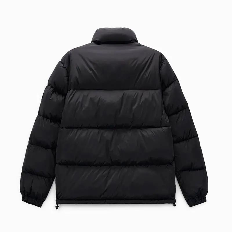 Solid Color Down Filling Bubble Jackets Oversize Plus size winter outwear Jacket Men Cropped Puffer jackets