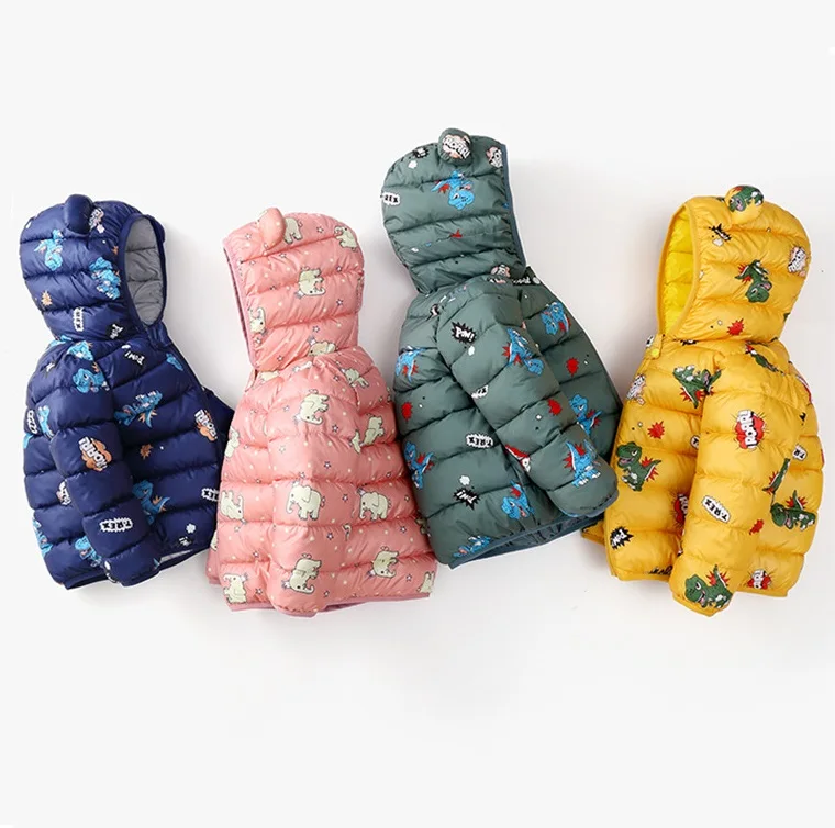 Hot Children Jackets Winter Waterproof Coat Toddler Outerwear Kids Jackets Boys Girls Kids Hooded Down Jackets Kids Coat