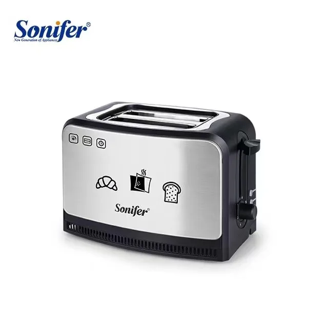 Sonifer SF 6088 high quality manufacturer multi function small 2 slice electric pop up automatic bread sandwich toaster