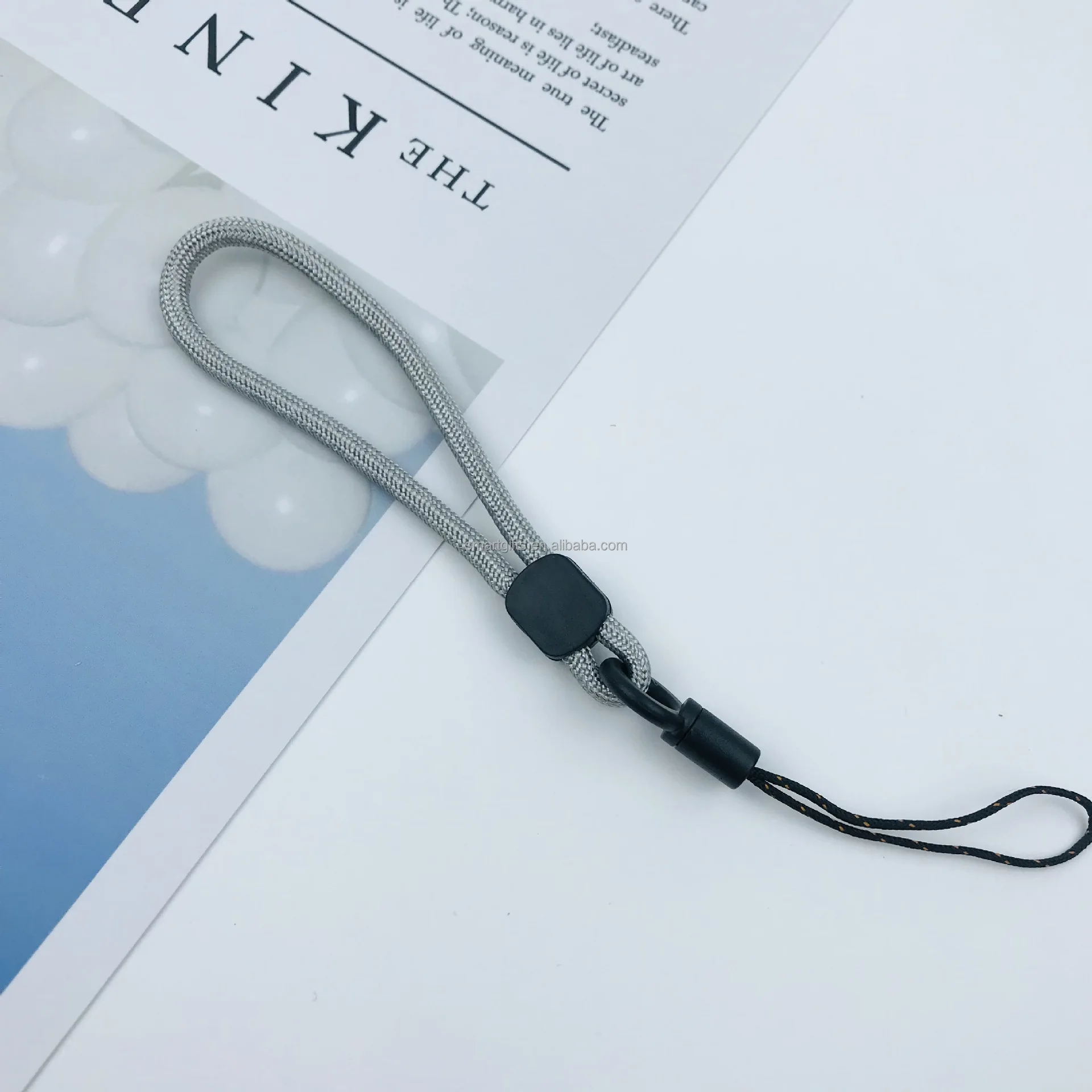 Hot sales Mobile Phone Straps USB Key Short Lanyard Adjustable Walkie Talkie Hand Strap Wrist Rope Audio Anti-lost Lanyard