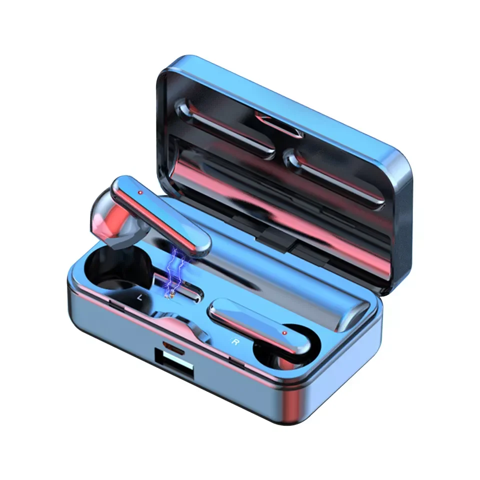 Стереонаушники S20 TWS H3 с сенсорным управлением, спортивные наушники-вкладыши с бинауральным разделением, беспроводные S 20 наушники с микрофоном, гарнитура