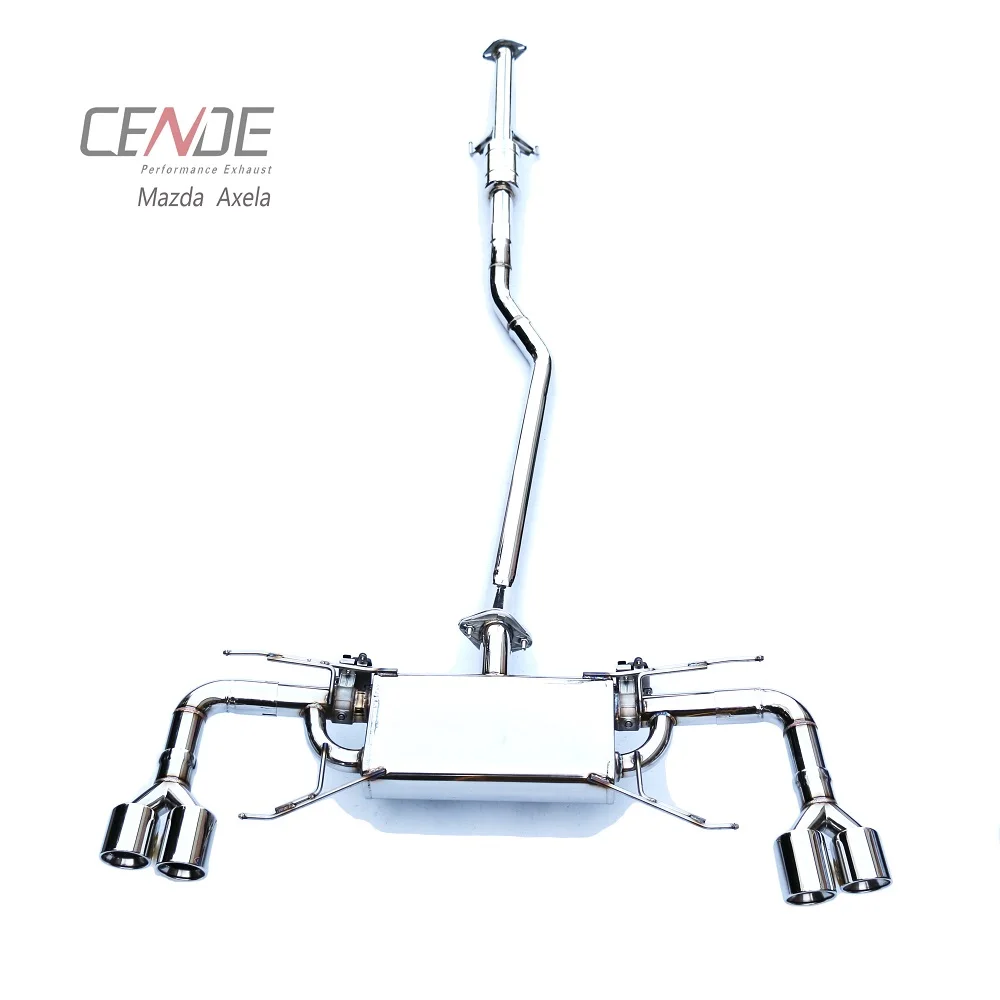CENDE Automotive High Performance Exhaust System Catback for Mazda Axela exhaust