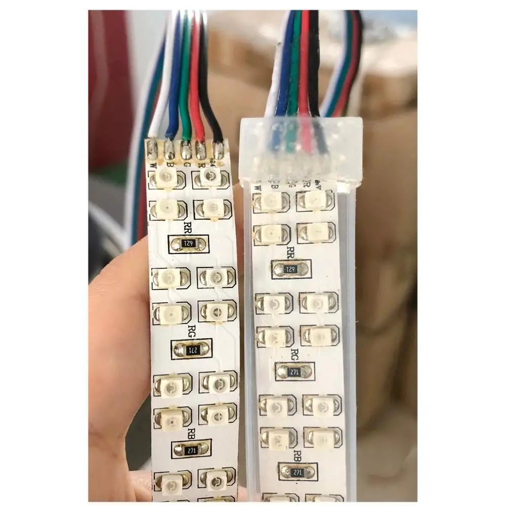 Promotions 3528 led strip light 240 leds per meter 19.6W/M IP20/IP66/IP68 24V rgbwa led strips