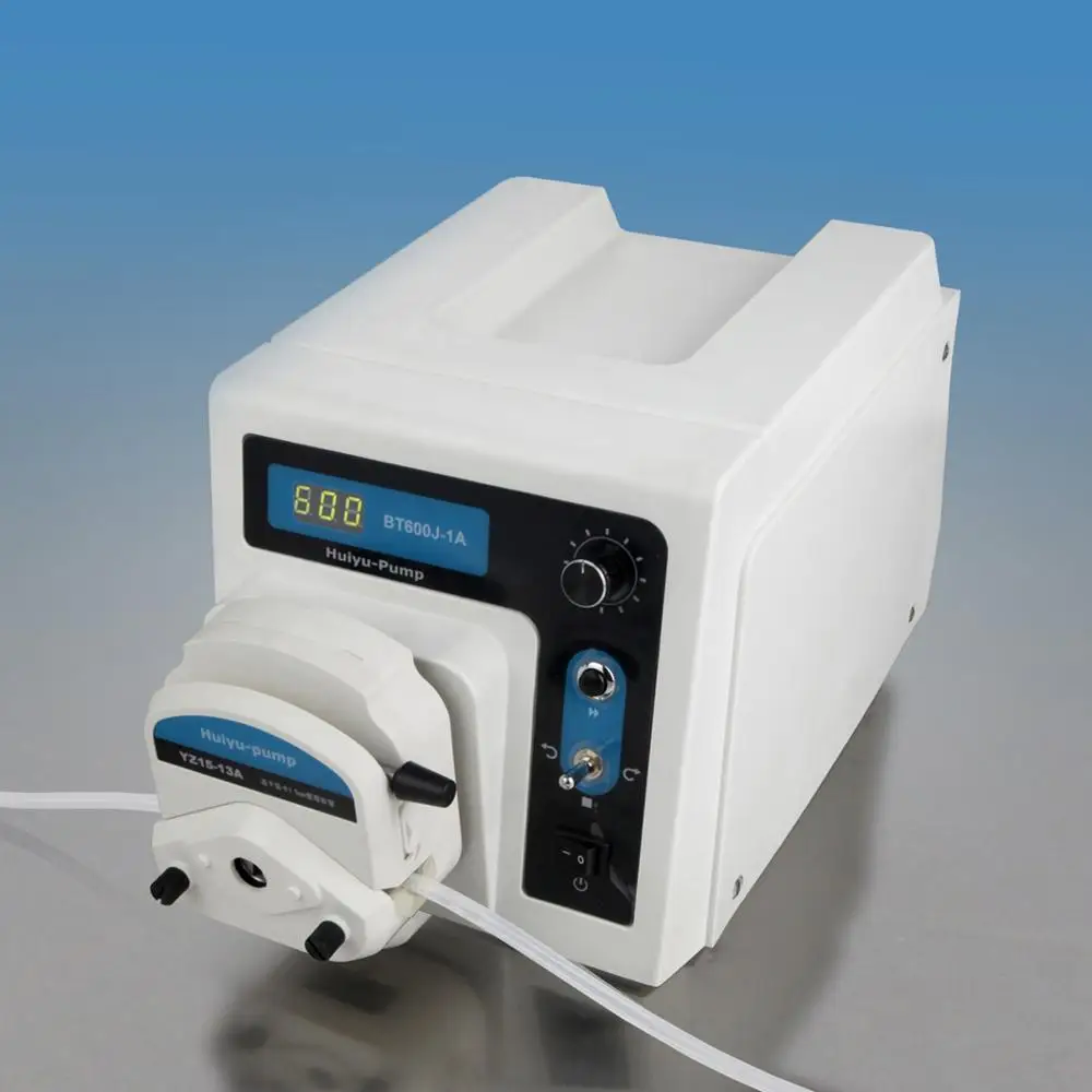 INTLLAB Peristaltic Liquid Pump Dosing Pump BT600J for Aquarium Lab Water Analytical