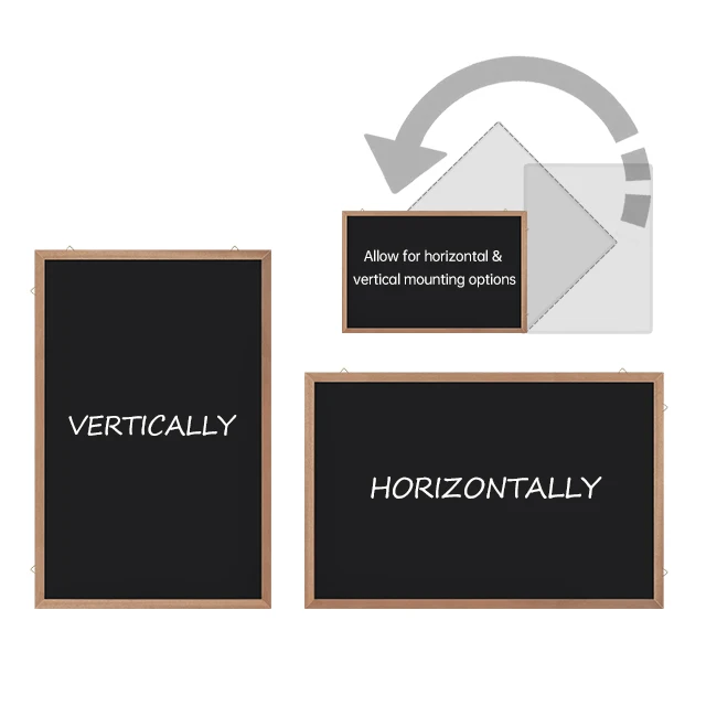 Магнитная Классная доска с деревянным каркасом