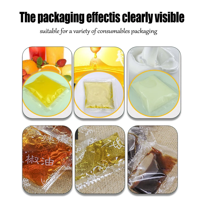 Automatic Cosmetic Detergent Shampoo Gel Ice Alcohol Liquide Fertilizer Sachet Filling Sealing And Packing Packaging Machine