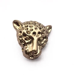 Custom made design Zinc Alloy gold logo embossed metal sewing accessory garment blazer suit coat shank button