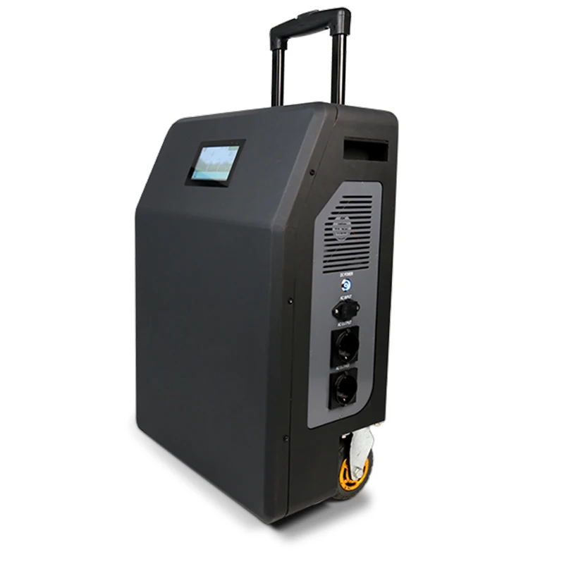 Hot Selling Lifepo4 Iron Lithium Battery 110V 220V 2500W Portable Power Station Supply With Pull And Handle