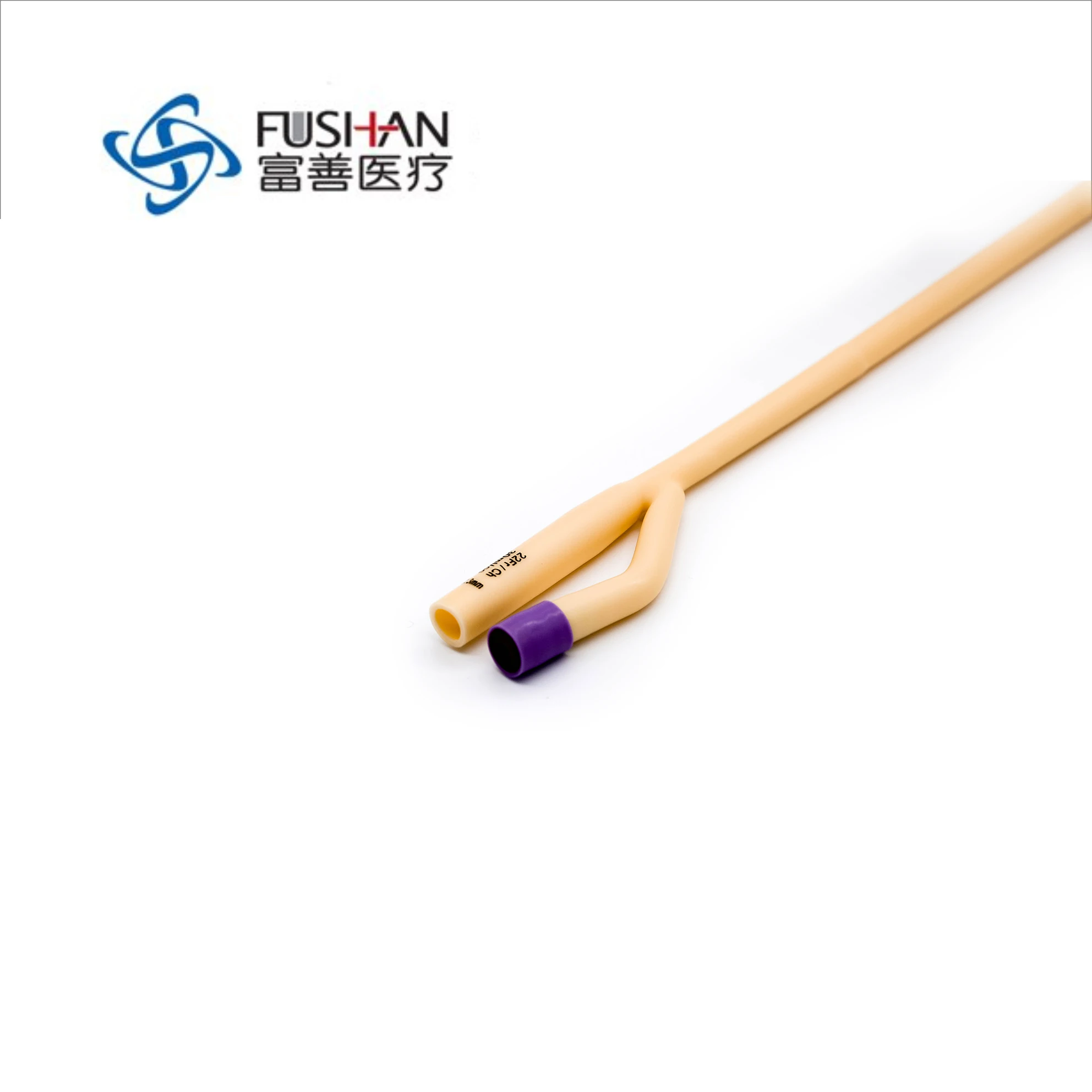2-way Siliconized Foley Catheter Latex Suprapubic Catheter