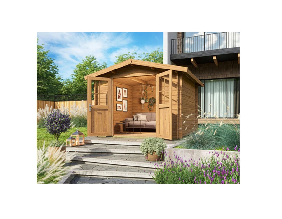 Customized winter garden house veranda sunrooms glass houses wooden house for balcony Garden Room