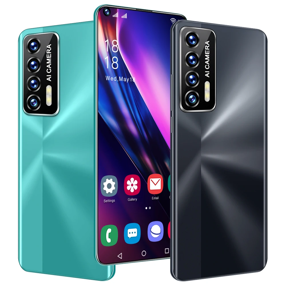 Смартфон Reolme7, 7,3 дюйма, две SIM-карты, 16 + 512 ГБ