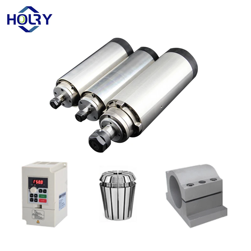 High speed high power CNC spindle 5.5 KW water cooling spindle motor for milling ER25 ER32
