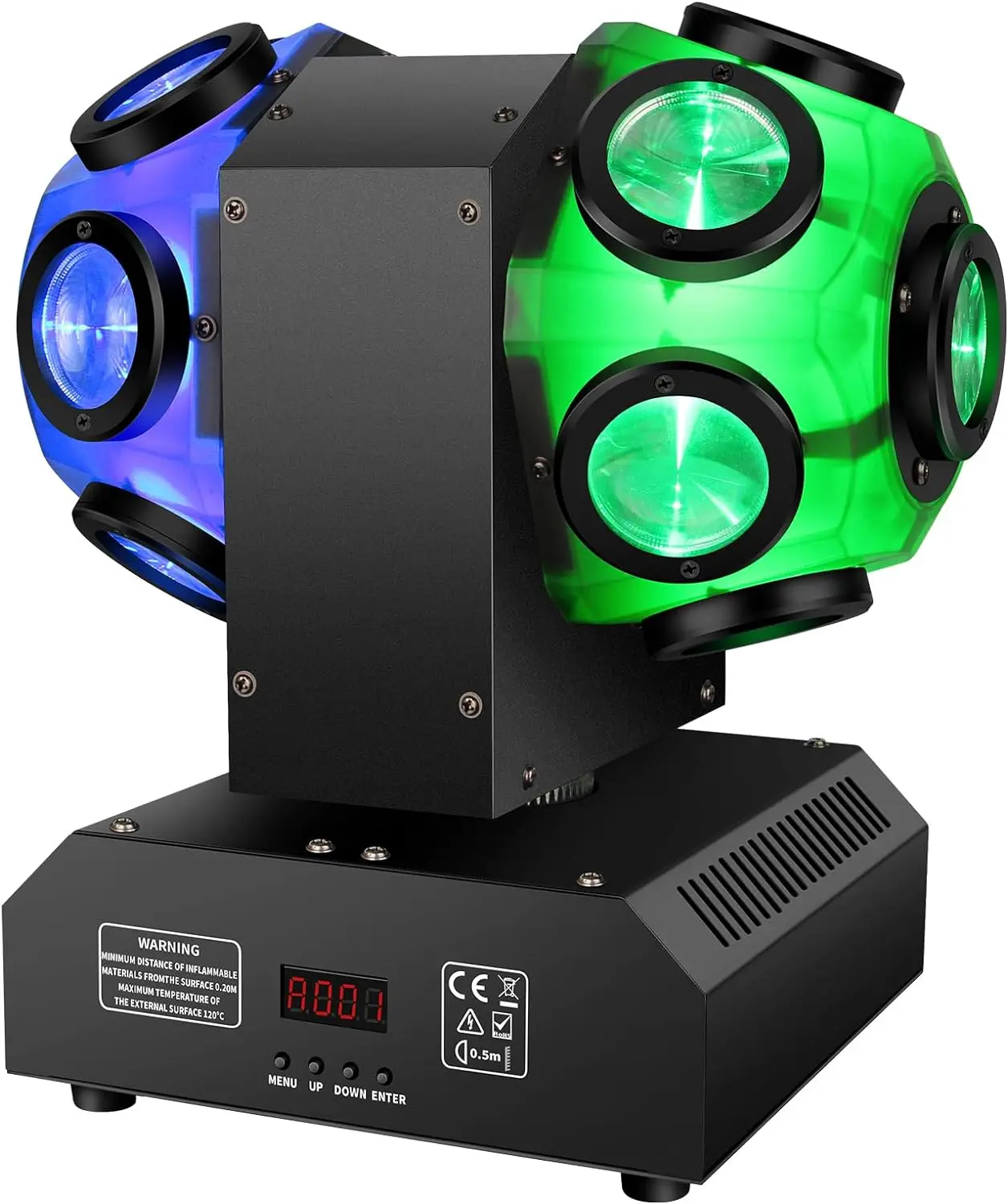 14x10W Double Heads RGBW 4in1 Mini LED Sharpy Beam Moving Head Light