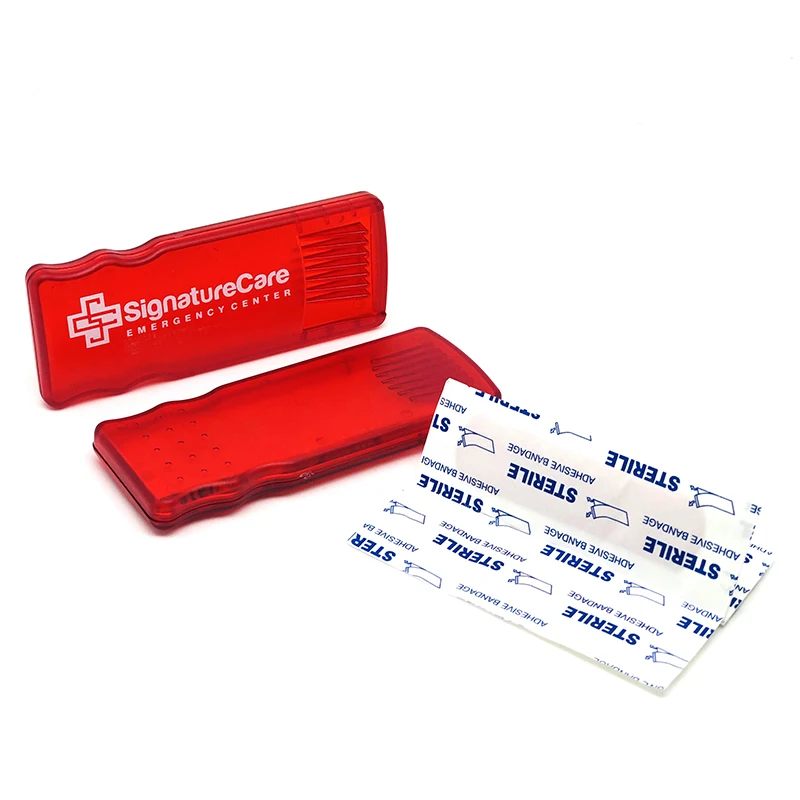 Wholesale Custom Printing Promotional Gift Plaster Adhesive Small Bandage Box Band Aid Kit
