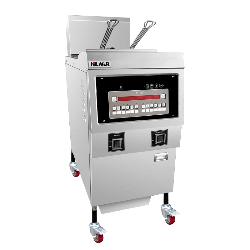Hot Sale Chicken Fried Machine  KFC Broasted Chicken Frying Machine Open Fryer