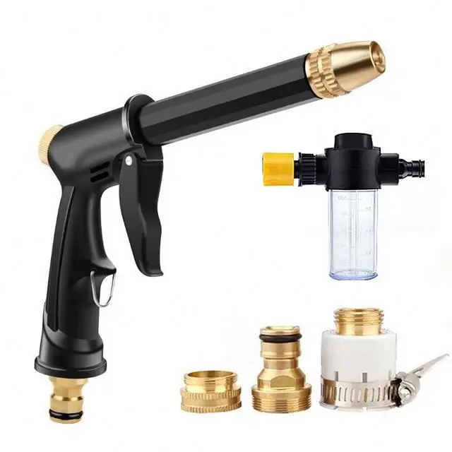 Purpose Garden Portable Spray Copper High-Pressure Electric High Pressure Car Washing Water Gun