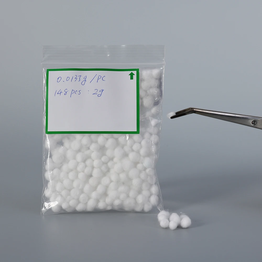 Best Selling Good Health 100% Pure Cotton Absorbent Disposable Medical Wool Pad Dental Cotton Roll Dental Cotton Pellets
