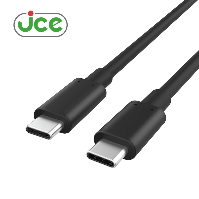 
jce Usb3.2 Gen2 20gbps High Speed Type C Cable 5A 100W USB-C to USB-C Cable with E-Marker Chip 