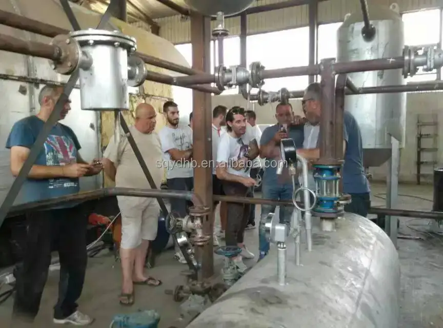 CE certificated Purifier Used Motor Filter Oil Refining Equipment Vacuum Distillation