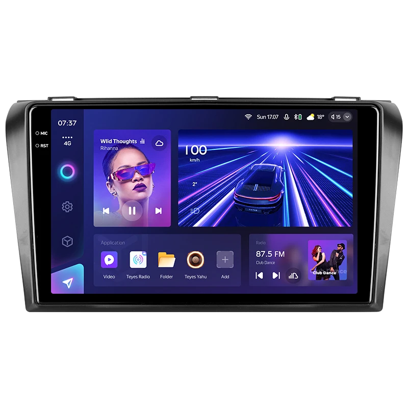 TEYES CC3 2K Car DVD Player For Mazda3 BK 2003 - 2009 9 Inch Car GPS Navigation DVD Player