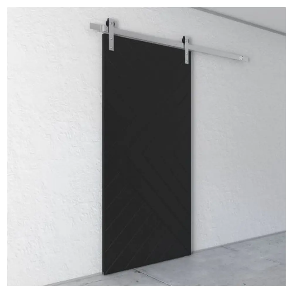 Современный дизайн сделай сам необработанная цельная сосновая деревянная дверь для дома интерьерная плита деревянные раздвижные двери сарая