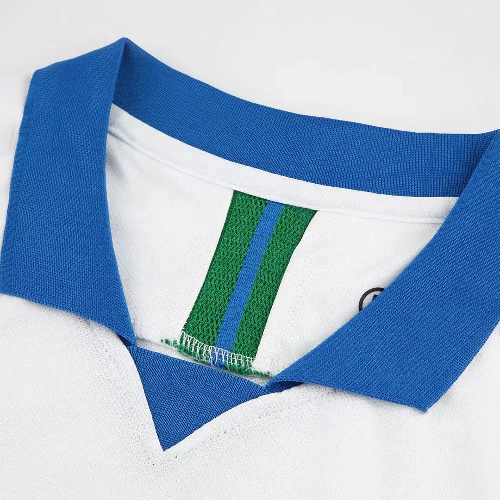 Breathable Made in 100% Polyester Quick Dry Thai Quality Soccer Jersey Customize Name and Number