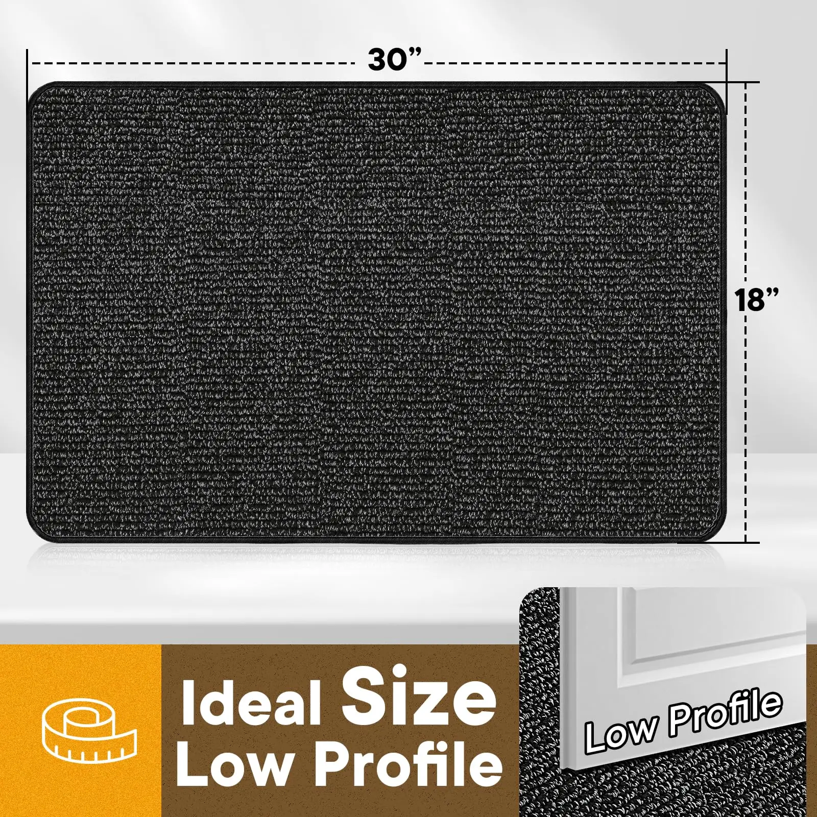 Easy Clean House Mat Machine Washable Foot Mat Eco-Friendly Bathroom Entry Indoor Mat Rug
