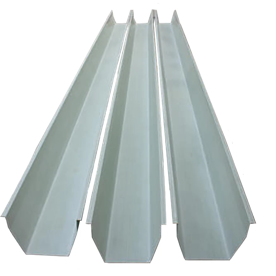 
FRP Drainage Gutter Water Channel FRP Flat Sheet Swimming Pool Panel Warehouse Gutter 