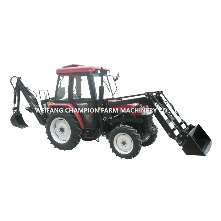 Model TZ-4 tz-3 mini 25hp 30hp 35hp 40hp farm tractor with front end loader and backhoe for sale