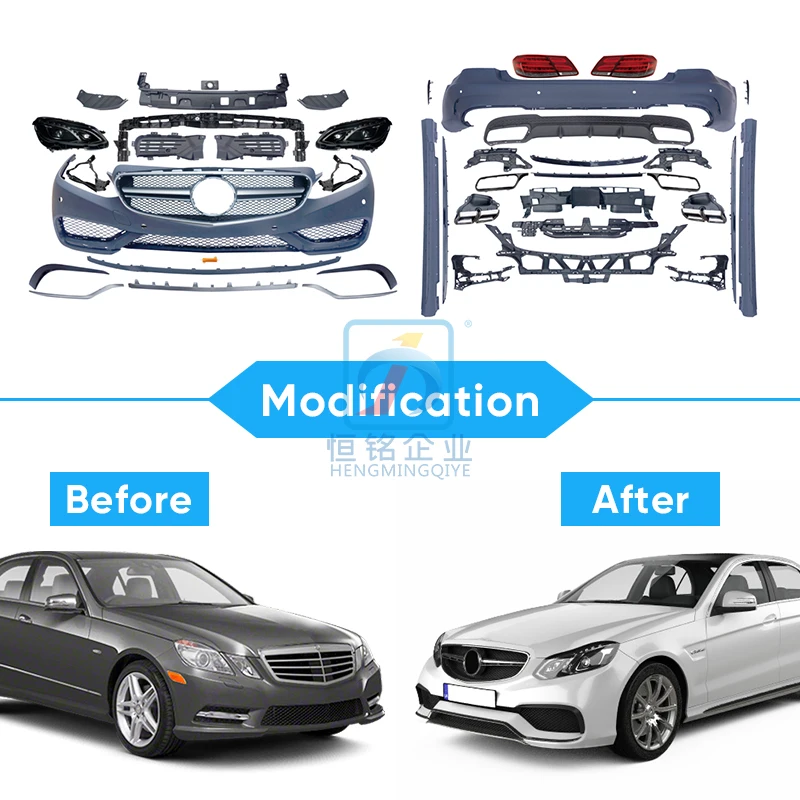 W212 AMG c212 2010 E63 Bodi Full Kit 2009 2013 Mercedes E Class W212 Body Kit W212 Bodykit