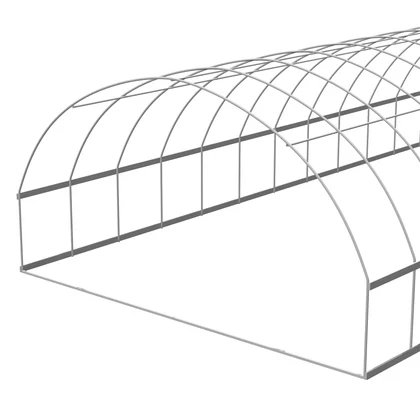 High Strength Commercial Agricultural And Farm Poly Tunnel Green House plastic film Cultivation Shed Tomato Greenhouse For Sale