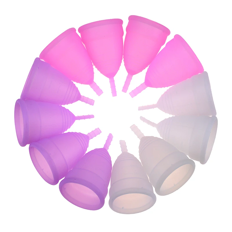 Reusable Medical Grade Silicone Women Organic Wholesale Menstrual Period Cup Feminine Copa Menstrual cup for women