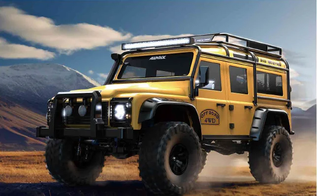 Newset MJX H8H 1/8 Scale ALLLOCK Defender Climbing Car 4WD RC Cars Off Road Truck Rock Crawler