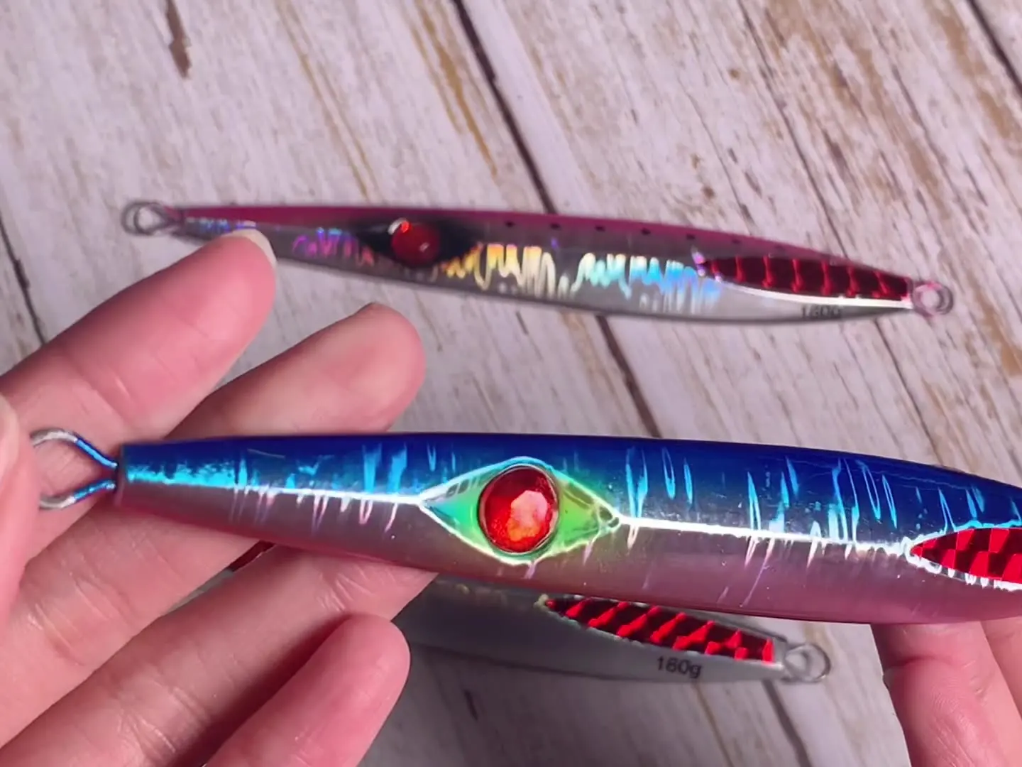 New speed sinking lead jig 130g/160g  vertical trolling boat Fishing 3D eyes saltwater metal Jig jigging lure