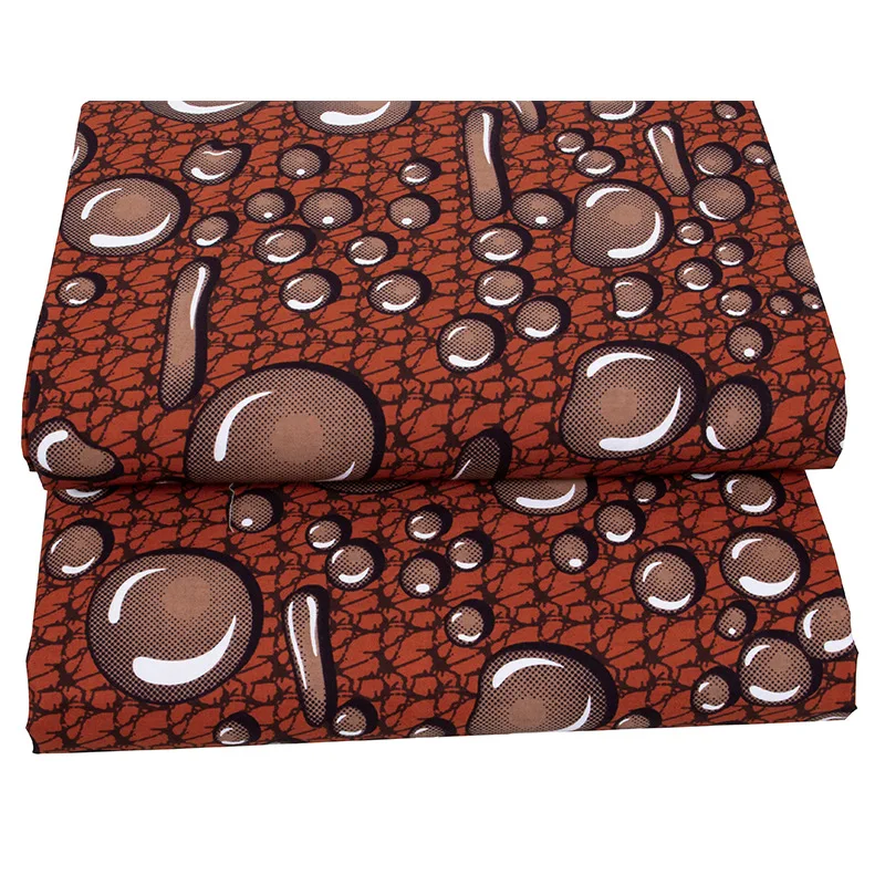 2021 New arrived women ankara wax printed fabric 6 yards 100% cotton super wax hollandais ankara fabric