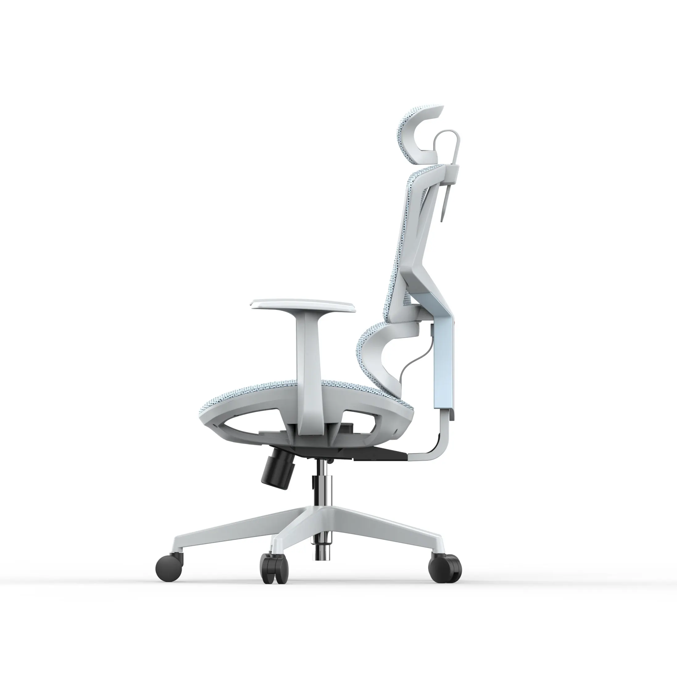 SIHOO M91A blue ergonomic mesh office chair headrest computer